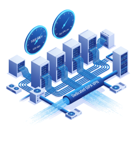Giga VPN 전용회선 구성 일러스트